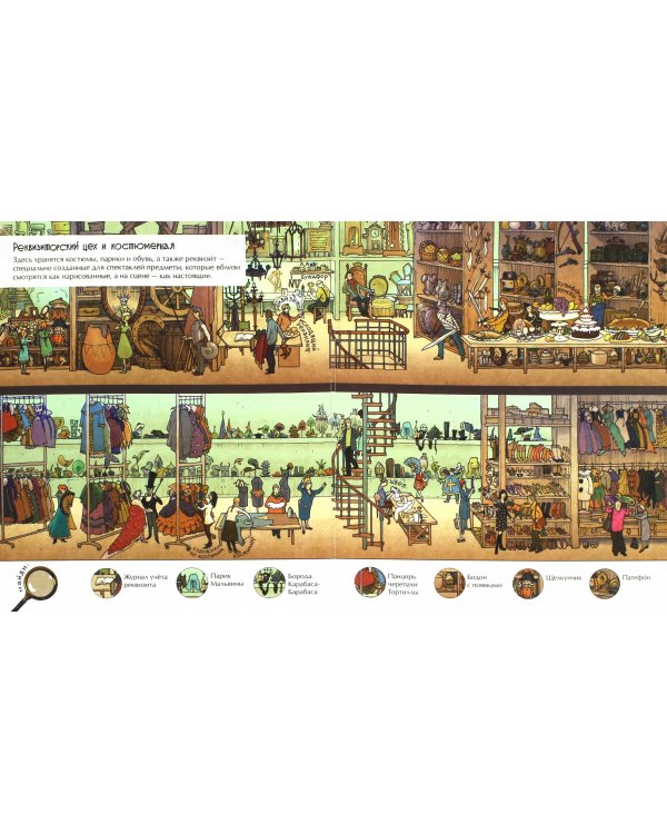 В театре. Экскурсия за кулисы (виммельбух)