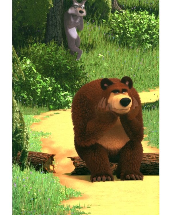 Многоразовые наклейки "Путешествие Маши" 7510143