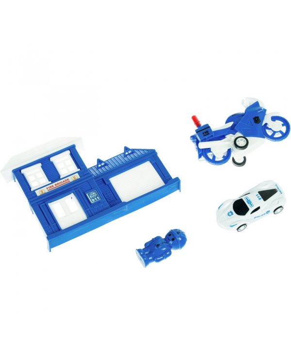 Набор МиниМаниЯ. Полицейский участок со зданием