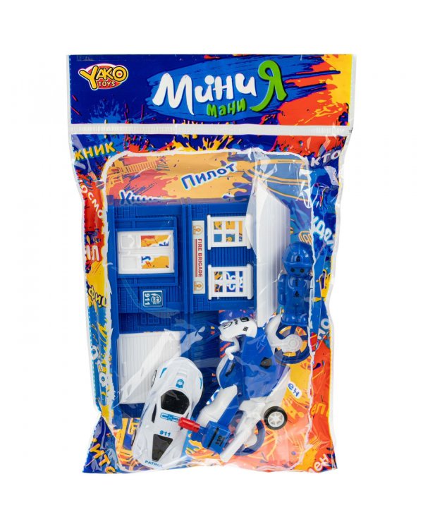 Набор МиниМаниЯ. Полицейский участок со зданием