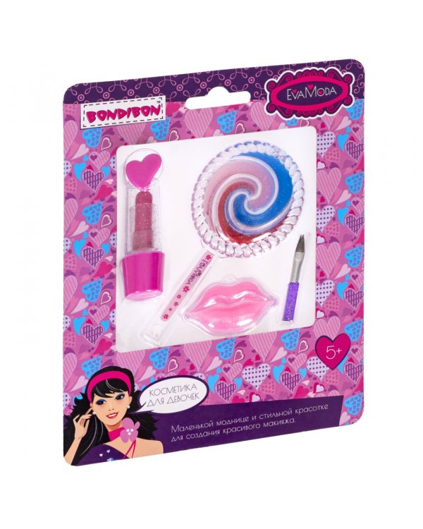Набор детской декоративной косметики Eva Moda. Блески для губ