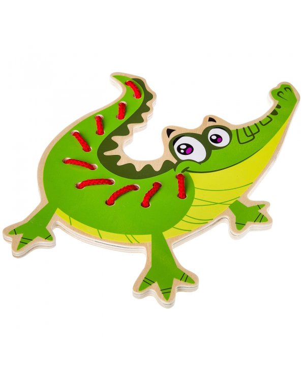 Шнуровка. Крокодил