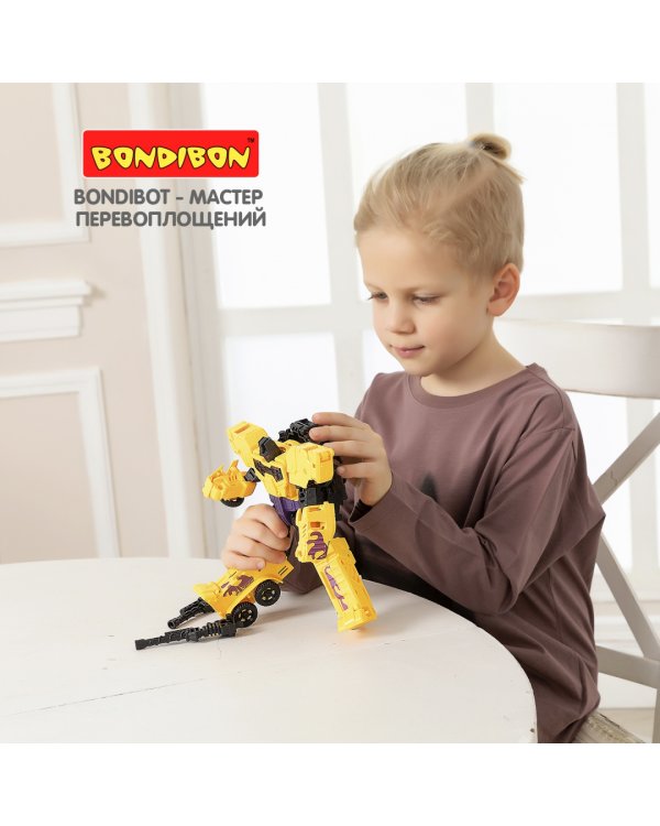 Трансформер 2 в 1. Робот-грузовой автомобиль