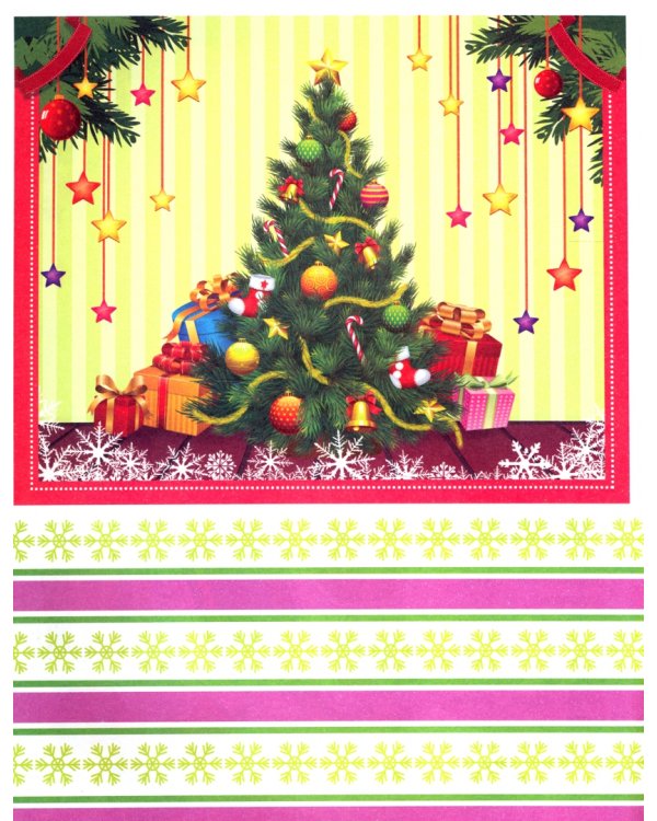 Книжка-вырезалка. Новогодние открытки