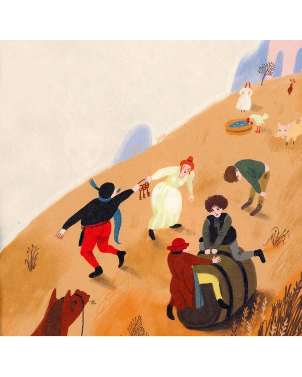 Синяя Борода в стиле Питера Брейгеля