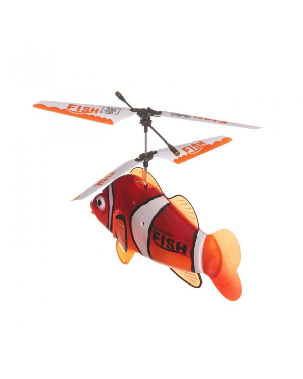 Вертолет радиоуправляемый. Тропическая рыбка