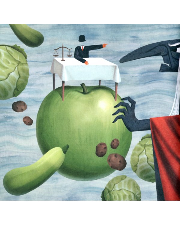 Карлик Нос в стиле Рене Магритта