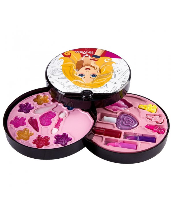 Набор детской декоративной косметики Eva Moda. Косметичка-диск