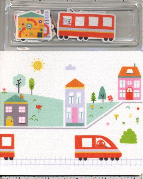 Веселый день. Тренажер для развития мелкой моторики