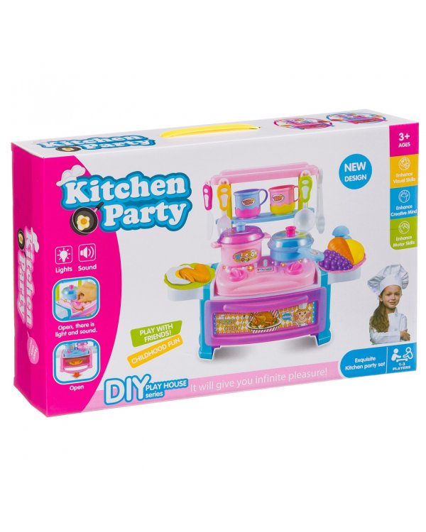 Кухня на батарейках с аксессуарами