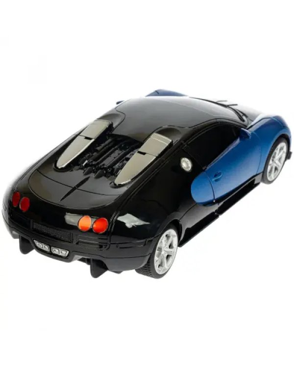 Трансформер 2 в 1 на радиоуправлении. Робот и автомобиль, синий