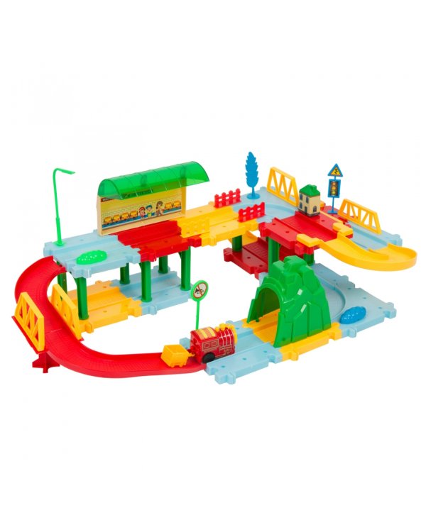 Набор игровой. Волшебный поезд, 47 деталей