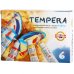 Краски темперные в тюбиках, 6 цветов
