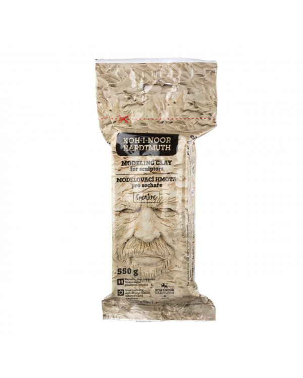 Пластилин скульптурный твердый, телесный