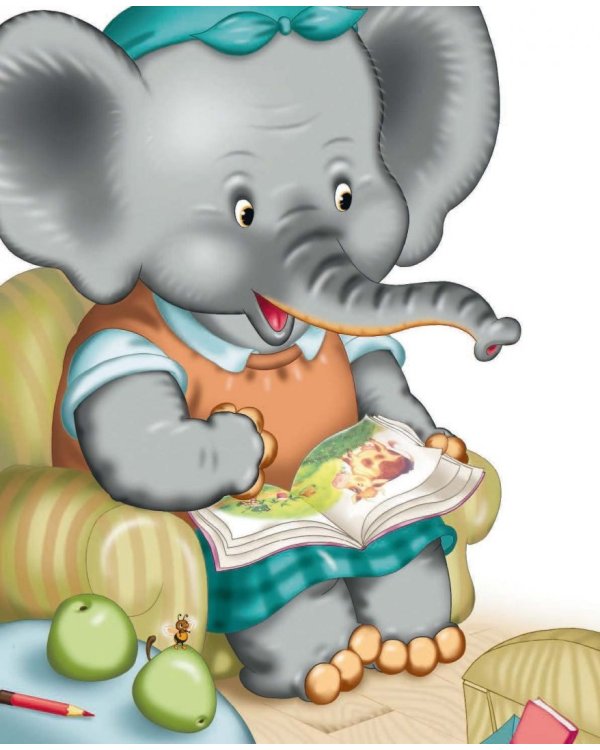 Слоненок пошел учиться