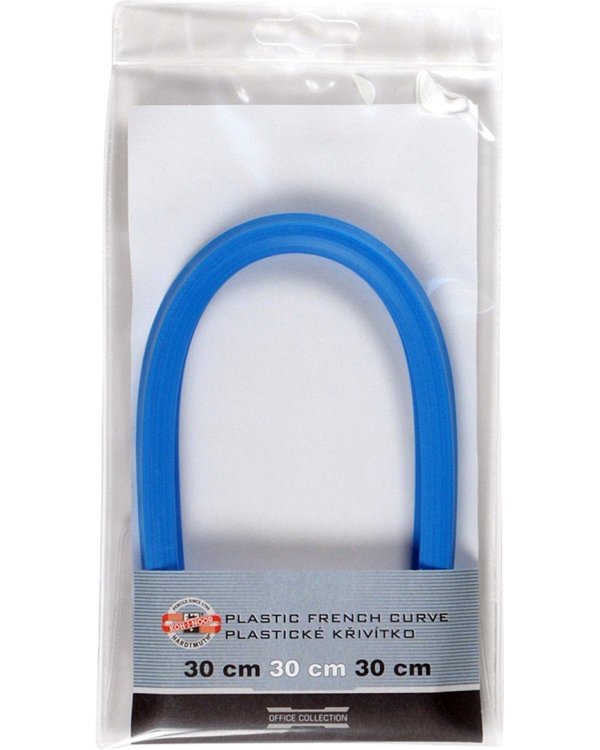 Лекало гибкое, пластик, 30 см