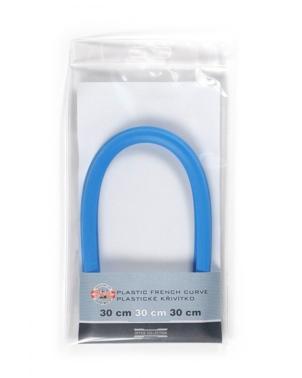 Лекало гибкое, пластик, 30 см