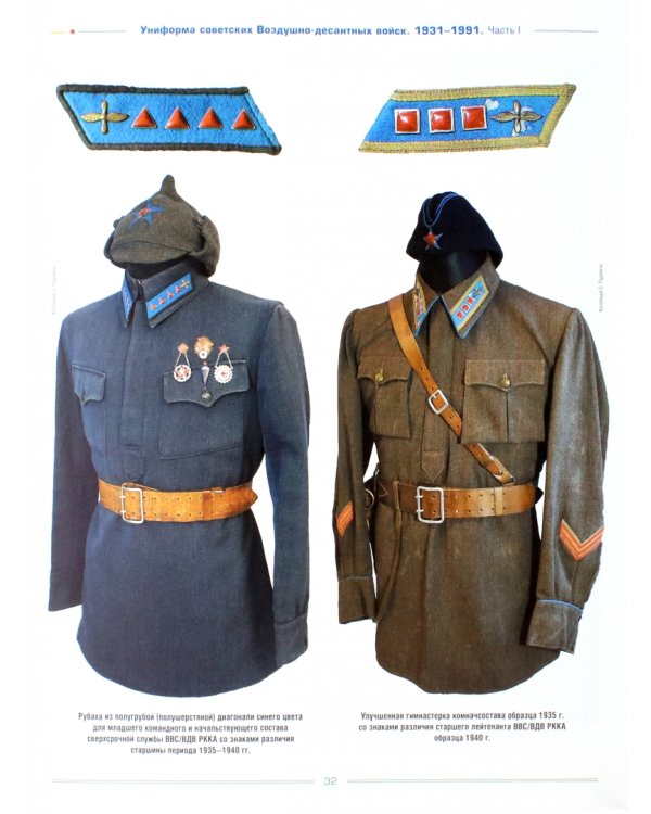 Униформа советских Воздушно-десантных войск. 1931–1991