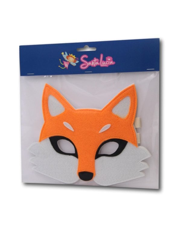 Маска фетровая. Лисичка