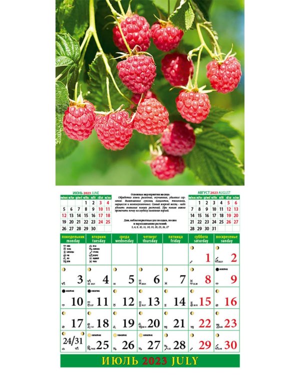 Календарь на 2023 год. Лунный календарь садовода и огородника