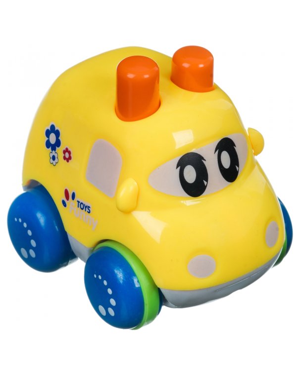 Набор инерционных машинок, 6 штук