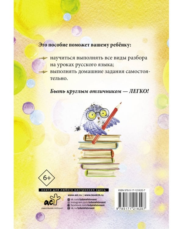 Русский язык. Все виды разбора: фонетический, морфологический, по составу, разбор предложения