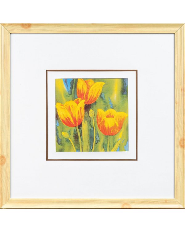 Картина. Тюльпаны