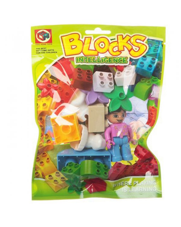 Конструктор пластиковый, 8 деталей