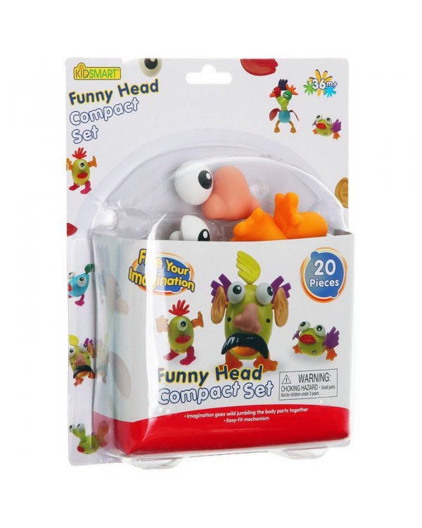 Конструктор-звери. Мир фантазий, 20 деталей