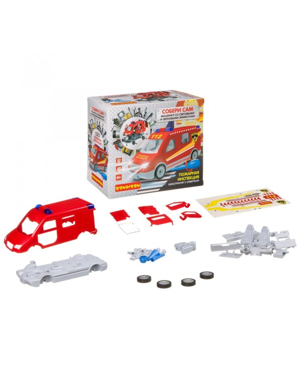 Конструктор с отверткой. Пожарная инспекция
