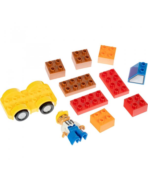 Конструктор с крупными деталями Bricks sets. Стройка