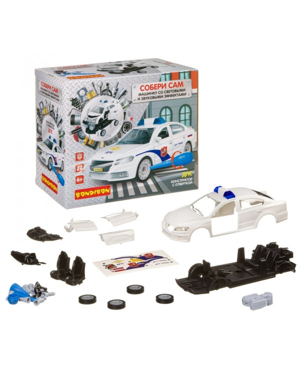 Конструктор с отверткой. Собирай и играй. ДПС