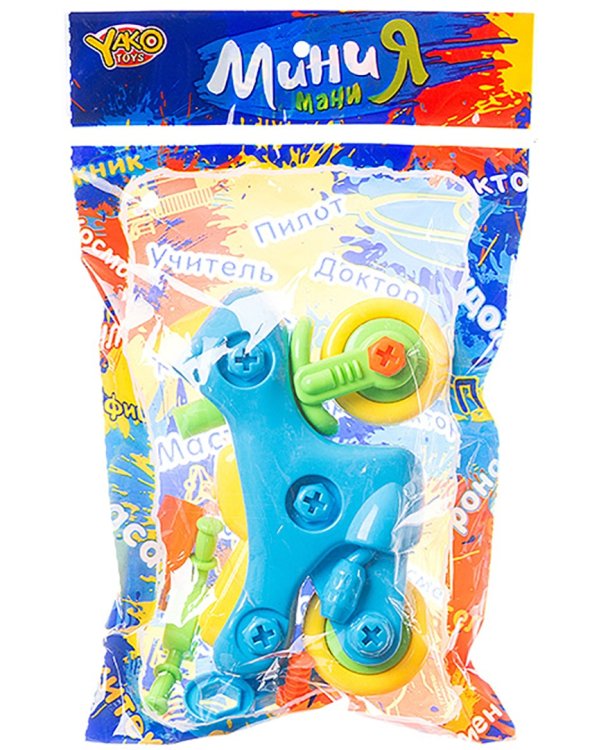 Конструктор с отвёрткой. Мотоцикл