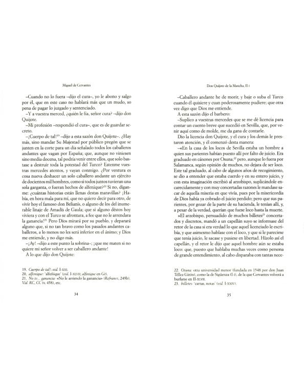 Don Quijote de la Mancha, 2