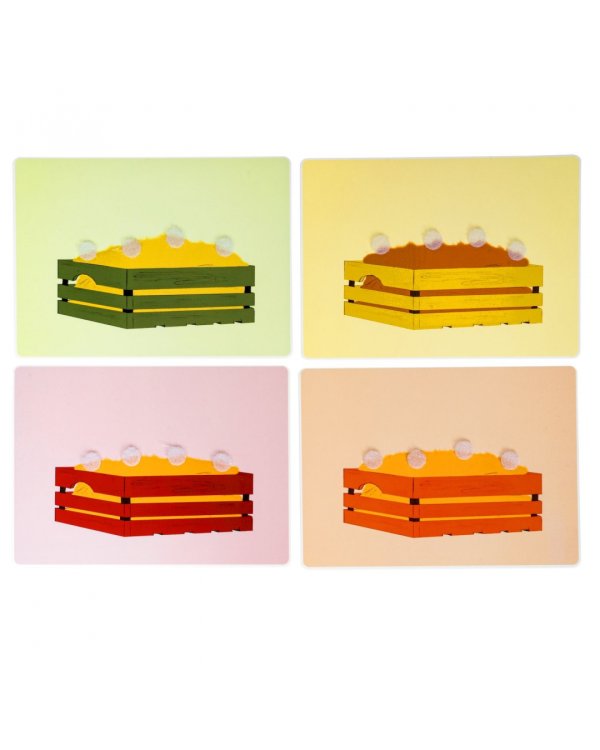 Игра настольная развивающая. Веселые фрукты