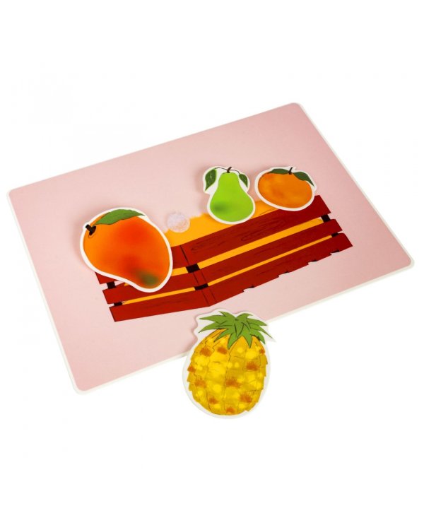 Игра настольная развивающая. Веселые фрукты