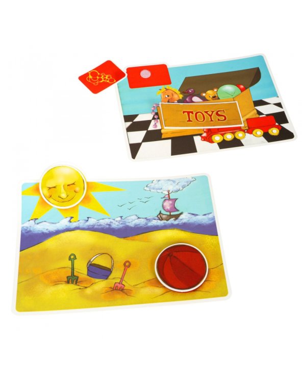 Игра настольная развивающая. Веселые фигурки