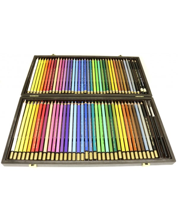 Набор карандашей художественных Polycolor и Mondeluz 3896, 76 предметов