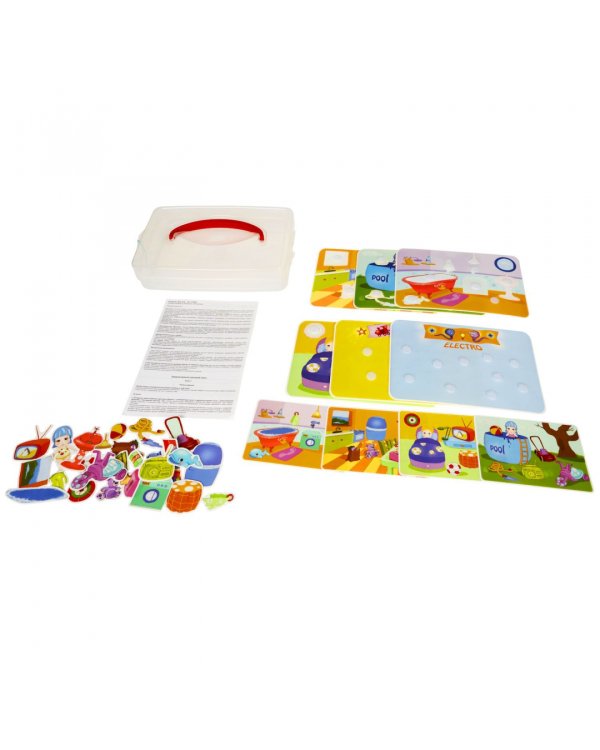 Игра настольная развивающая. Мой дом