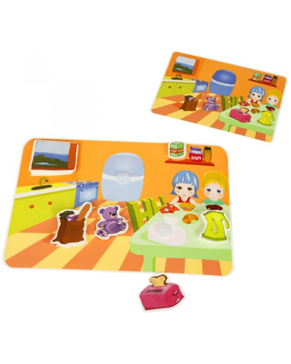 Игра настольная развивающая. Мой дом