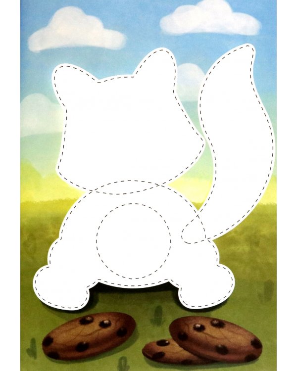 Большие аппликации для малышей. Животные