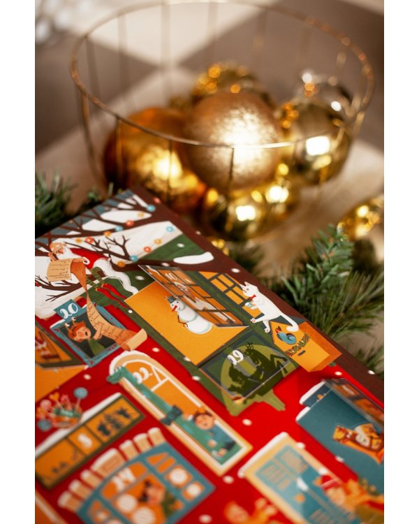 Новогодний адвент с игрой «Расскажи секрет»