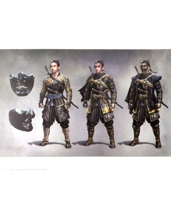 Мир игры Ghost of Tsushima