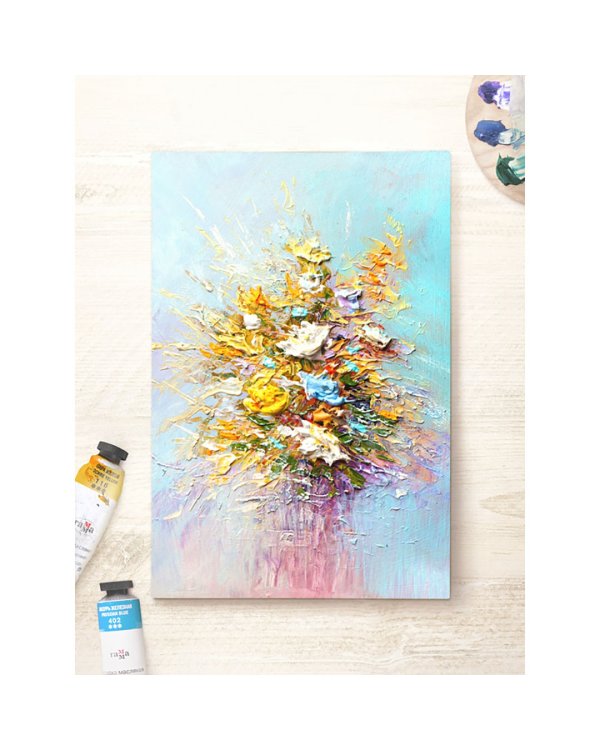 Набор холстов на подрамнике Студия, 40х50 см, 3 штуки