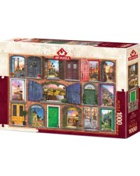 Пазл. Двери Европы, 1000 элементов