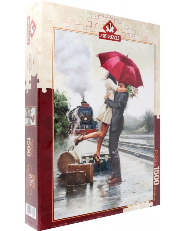 Пазл. Поцелуй после долгой разлуки, 1500 элементов