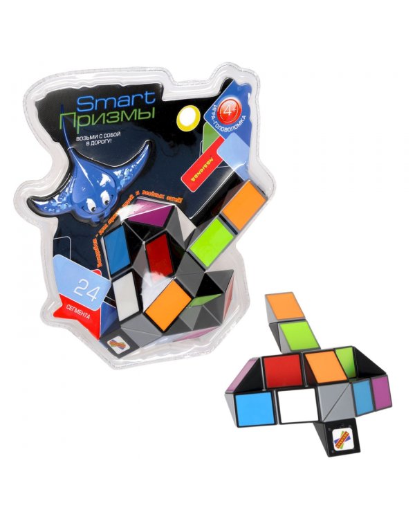 Игра-головоломка Smart Призмы, пёстрый скат