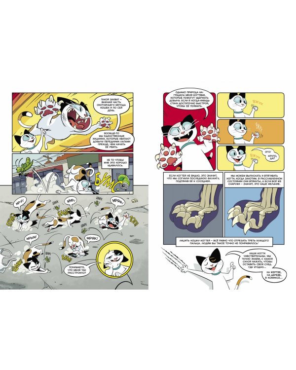 Кошки. Научный комикс