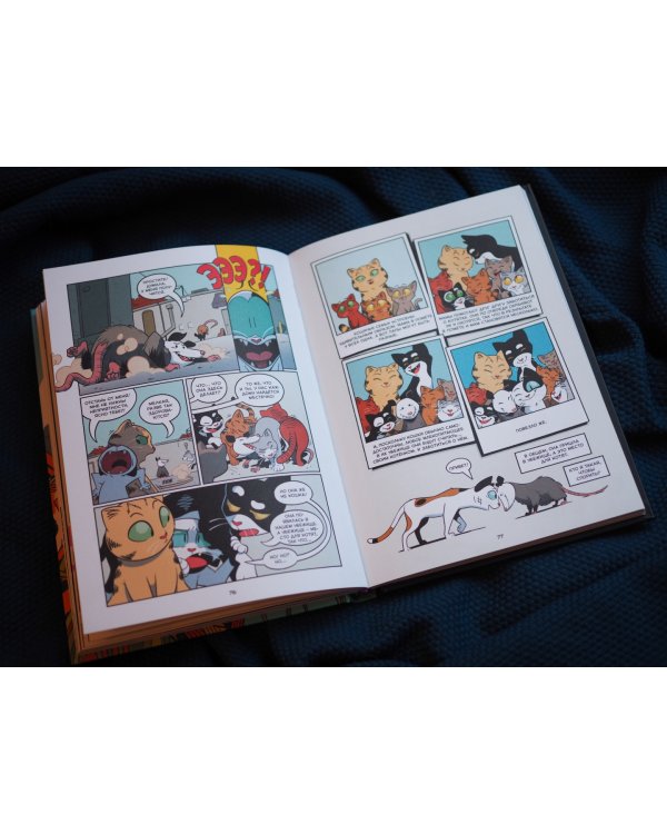 Кошки. Научный комикс