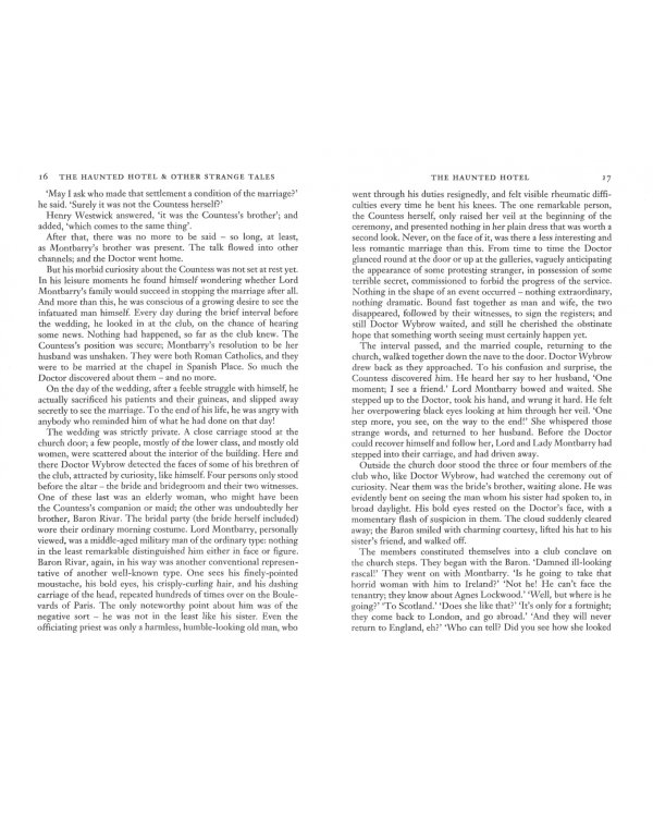 The Haunted Hotel &amp; Other Stories